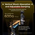 SmallRig mini Shock Absorber Arm for DJI Osmo Pocket 3/GoPro HERO13/Insta360 X4 (BumbleBee Ed.) 5528 – Bild 3