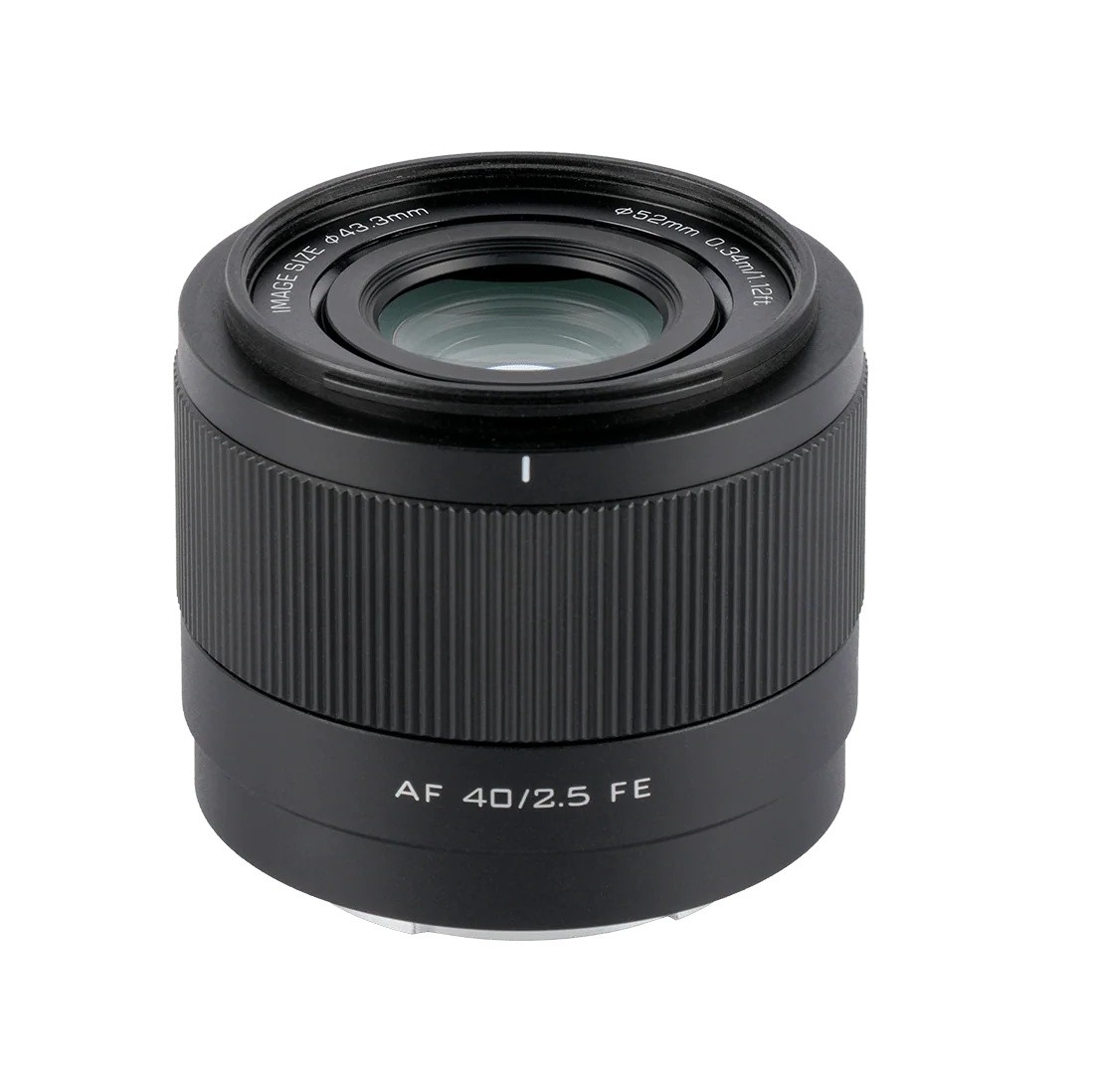 40mm-f25-fe-ront-view-861044-3000x3000-1.jpg Viltrox AF 40 mm f/2,5 FE Air Series (E-Mount) – Bild 1