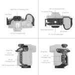 SmallRig "Black Mamba" Cage for Canon EOS R5 Mark II 4975 – Bild 5