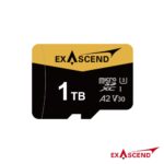 Exascend Catalyst UHS-I microSD card A2 (V30) 1TB (with Adapter)