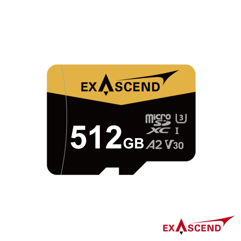 exascend-catalyst-uhs-i-microsd-card-v30-512gb-001.jpg Exascend Catalyst UHS-I microSD card A2 (V30) 512GB (with Adapter) – Bild 1