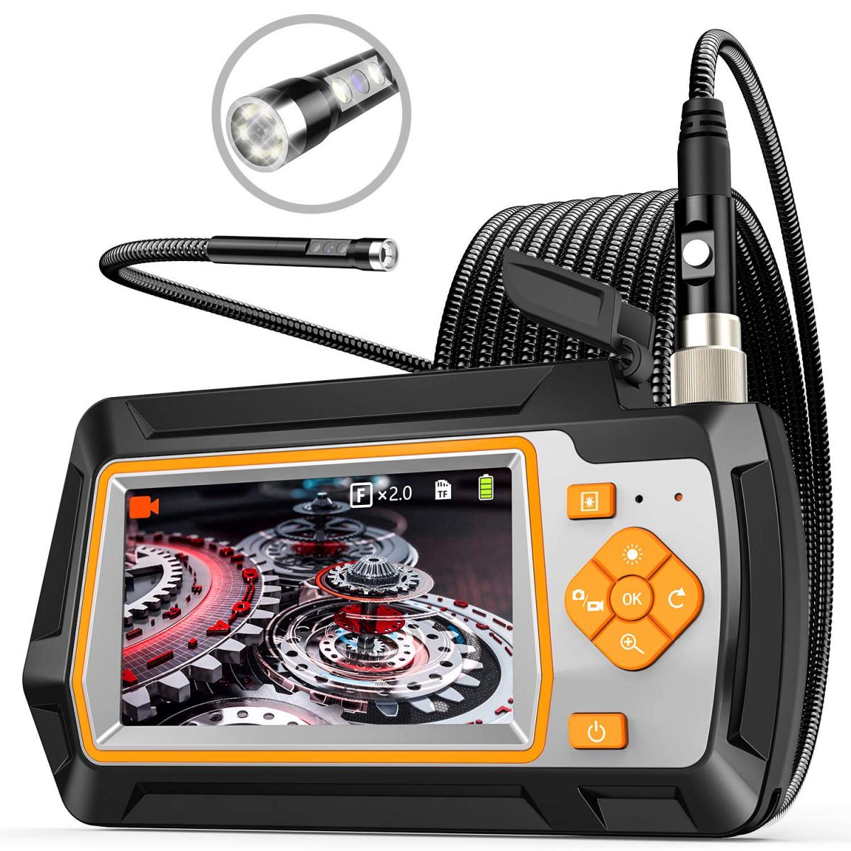 gw45-0001-1-1200x1200-1.jpg K&F Endoscope Dual Lens Inspection Camera 1080P HD Borescope, 5m – Bild 1