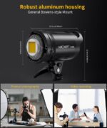 K&F Continuous LED Steady Light 60W Lamp Body + Standard Cover + Remote Control (European SPEC) – Bild 4