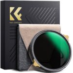 K&F 49MM, NANO-X Pro Brass Frame,CPL+Variable/Fader ND2-32