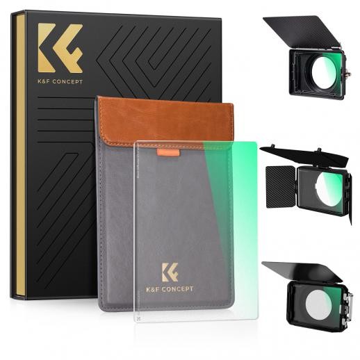 kf012451-1-518x518-1.jpg K&F Black Mist 1/4 Filter 4"x5.65" Dreamy Effect Cinema Square Filter Compatible with Tilta and Smallrig – Bild 1
