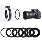 K&F KF150 TTL Marco Ring Flash for Canon EOS Rebel GN14 – Bild 6
