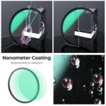 K&F 82mm Black Diffusion 1/4 & 1/8 Filter Kit Dream Cinematic Effect - Nano-X – Bild 4