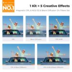 K&F CONCEPT 72MM Nano-X Series Magnetic Filter Kit (CPL+ND3-32+Black Mist 1/4) – Bild 7