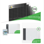 10,12 kWp PV-Komplettset mit 23x AlphaESS 440 W Glas-Glas HJT & AlphaESS SMILE-G3-T10 mit 10,95 kWh Speicher