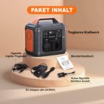 SBAOH Portable Power Station,296 Wh Solar Generator With 300 W Output, Mobile Power Supply For Garden, Travel, Camping, Motorhome, Emergency – Bild 6