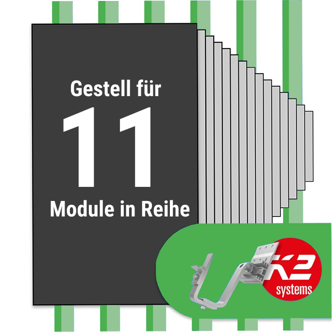 Group182.png K2 Montage Paket Ziegeldach: 1 Reihe x 11 Module (K2 4S: Jeder Sparren) – Bild 1