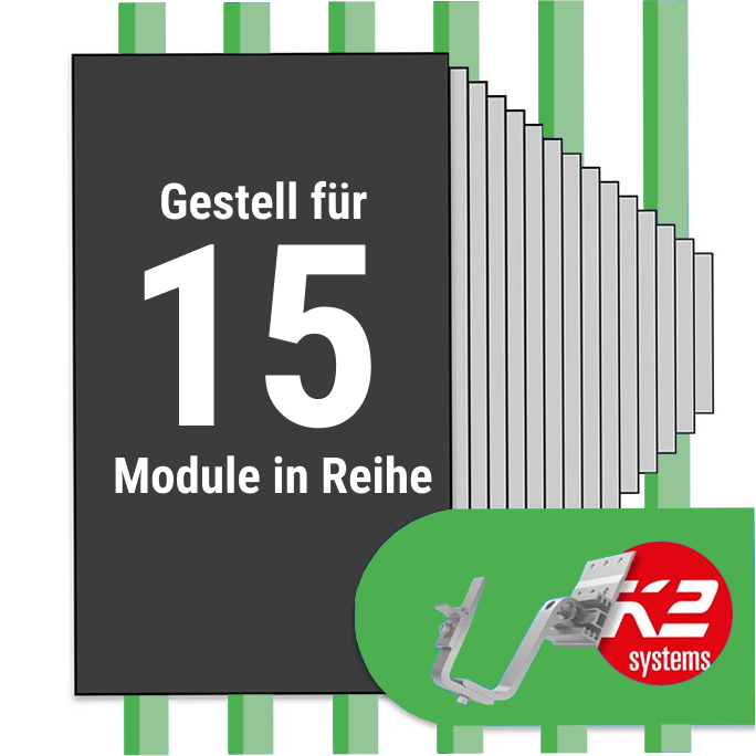 Group183.png K2 Montage Paket Ziegeldach: 1 Reihe x 15 Module (K2 4S: Jeder Sparren) – Bild 1