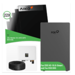 10 kWp PV Komplettset – 22x Aiko Neostar 3S+ AIKO-A475-MCE54Db + Fox ESS H3-10.0-Smart und Fox ESS EK5