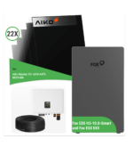 10 kWp PV Komplettset – 22x Aiko Neostar 3S+ AIKO-A475-MCE54Db + Fox ESS H3-10.0-Smart und Fox ESS EK5