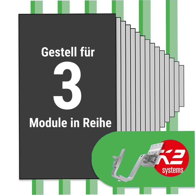 K2PaketZiegeldach_1Reihex3Modul_K24S_JederSparren.png K2 Montage Paket Ziegeldach: 1 Reihe x 3 Module (K2 4S: Jeder Sparren) – Bild 1