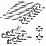 Fronius Reserva Mounting Kit 2 Towers Frontal