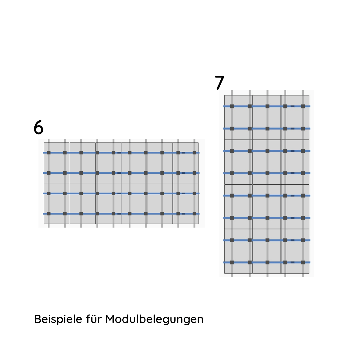 UK Paket für 10 Module von K2, SingleRail 36 für Schrägdach, 1-lagig – Bild 2