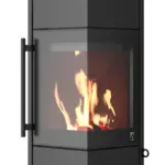 DROOFF Livera 2 L Kaminofen 6kW – Bild 2